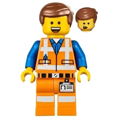  Emmet - Wide Smile with Teeth and Tongue