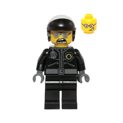  Bad Cop - Head with Crooked Smile