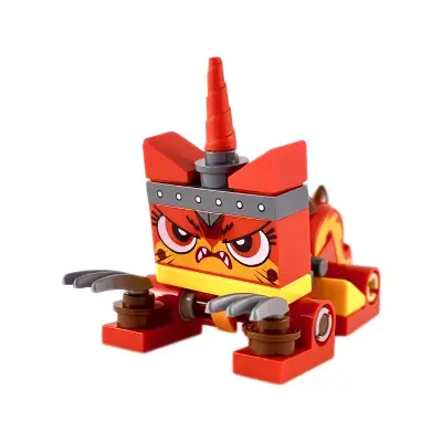  Unikitty - Warrior Kitty, Angry Face, Poseable