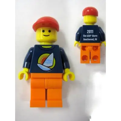  LEGO Brand Store Male, Sailboat and Sun - Beachwood, OH