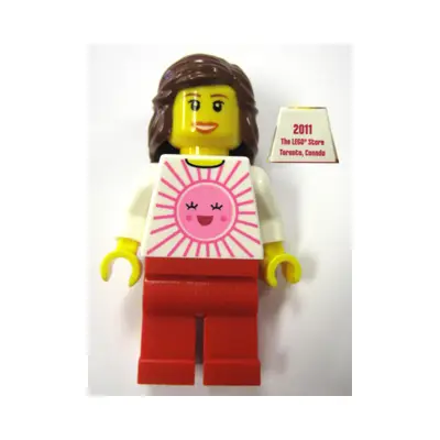 LEGO Brand Store Female, Pink Sun - Toronto, Canada (Sherway Square)
