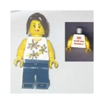  LEGO Brand Store Female, Yellow Flowers - Pleasanton, CA