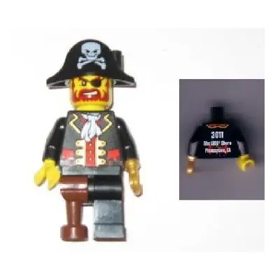  LEGO Brand Store Male, Pirate Captain Brickbeard - Pleasanton