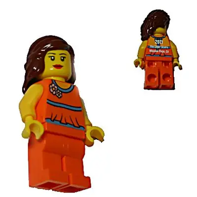  LEGO Brand Store Female, Orange Halter Top - Mission Viejo, CA