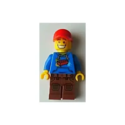  LEGO Brand Store 2012 Male - Red Brick Hoodie