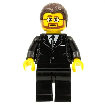  LEGO Brand Store Male, Black Suit - Paris, France (So Ouest) / Saarbrücken, Germany
