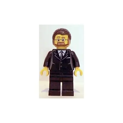  LEGO Brand Store Male, Black Suit - Peabody
