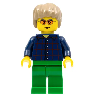  LEGO Brand Store Male, Plaid Button Shirt (no back printing) {Manchester}