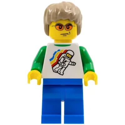  LEGO Brand Store Male, Classic Space Minifigure Floating (no back printing) {Sheffield}