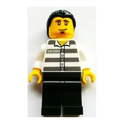  LEGO Brand Store Male, Jail Prisoner Shirt with Prison Stripes - Toronto Yorkdale