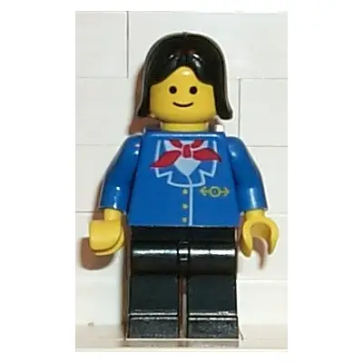  Railway Employee, Black Female Hair