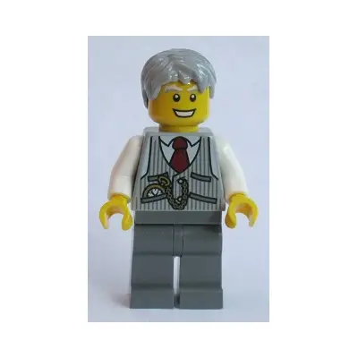  Grandpa, Pinstripe Vest and Pocket Watch