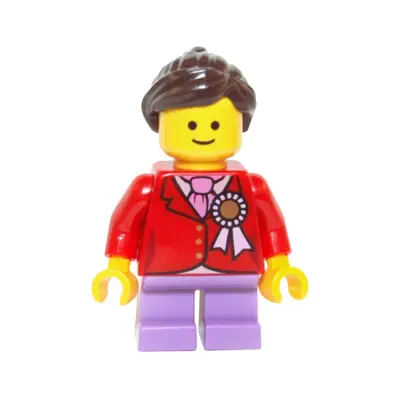  Child, Red Jacket with Ribbon