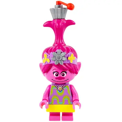  Poppy - Yellow Skirt, Flat Silver Cupcake