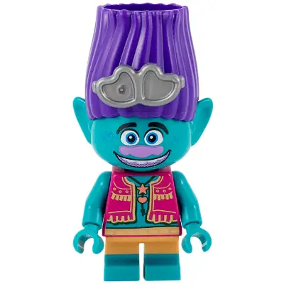  Branch - Magenta Vest, Flat Silver Sunglasses