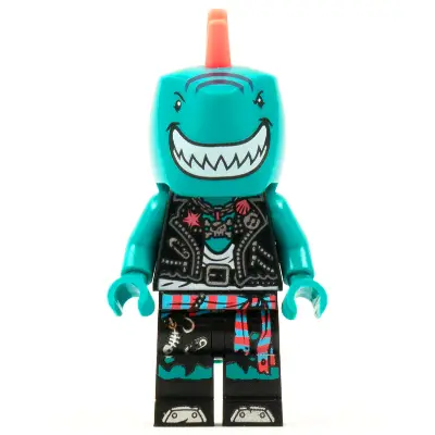  Shark Singer, Vidiyo Bandmates, Series 1 (Minifigure Only without Stand and Accessories)