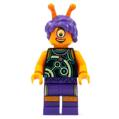  Alien Keytarist, Vidiyo Bandmates, Series 1 (Minifigure Only without Stand and Accessories)