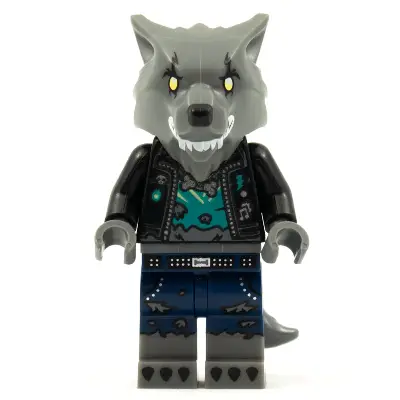  Werewolf Drummer, Vidiyo Bandmates, Series 1 (Minifigure Only without Stand and Accessories)