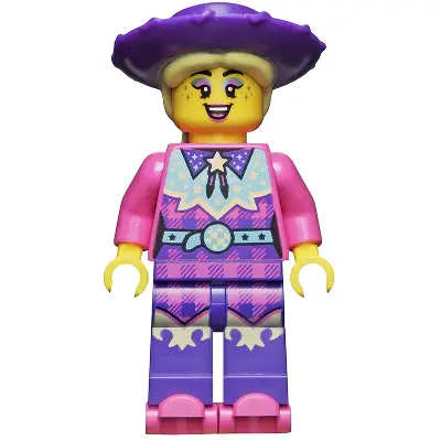  Discowgirl Guitarist, Vidiyo Bandmates, Series 2 (Minifigure Only without Stand and Accessories)