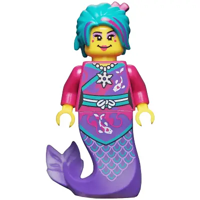  Karaoke Mermaid, Vidiyo Bandmates, Series 2 (Minifigure Only without Stand and Accessories)