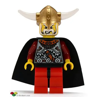  Viking Warrior 5a, Viking King - Black Cape