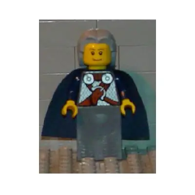  Viking Blue Chess Queen - Portions may be Glued