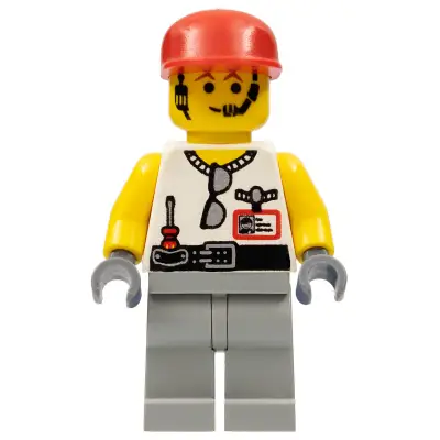  Grip with Light Gray Legs, Red Cap