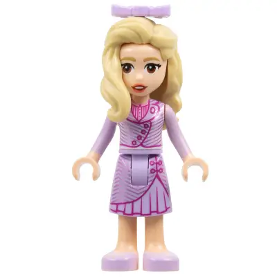  Glinda - Mini Doll, Lavender Dress, Bow