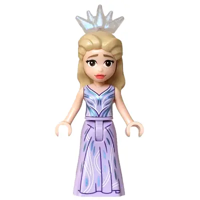  Glinda - Mini Doll, Lavender Dress, Crown Tiara