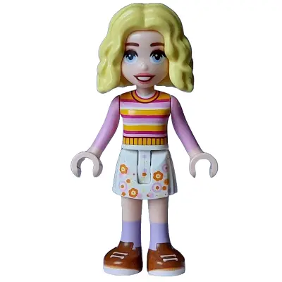  Enid Sinclair - Bright Pink Striped Sweater