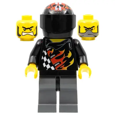  Backyard Blaster 1 (Bart Blaster) - Standard Helmet, Black Visor