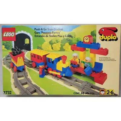 Push-Along Play Train Set