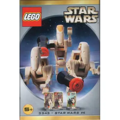 Star Wars #4 - Battle Droid Commander and 2 Battle Droids