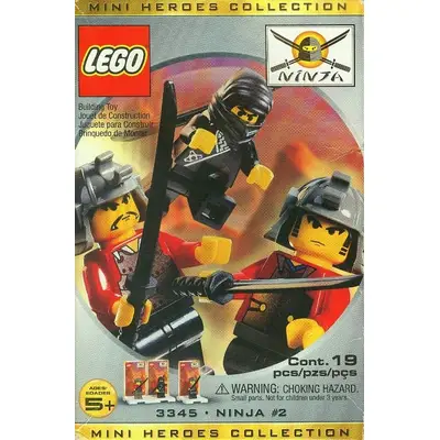 Three Minifig Pack - Ninja #2