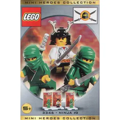 Three Minifig Pack - Ninja #3