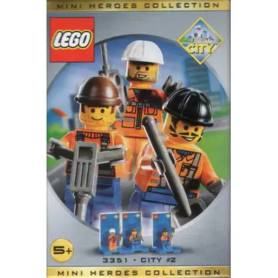 Three Minifig Pack - City #2