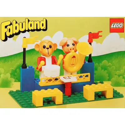 The Fabuland Big Band Peter Pig and Gabriel Gorilla