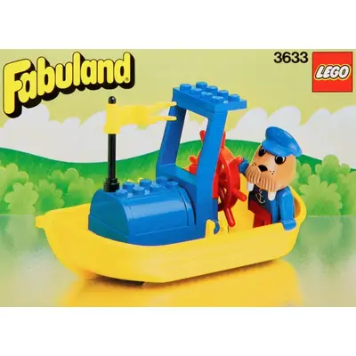 Motor Boat with Walter Walrus