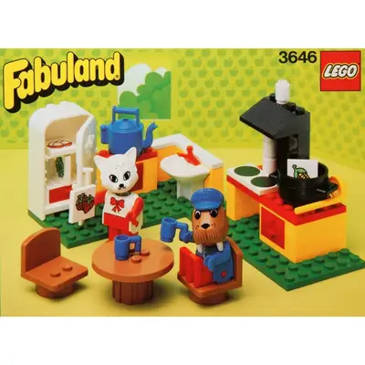 Catherine Cat in her Kitchen