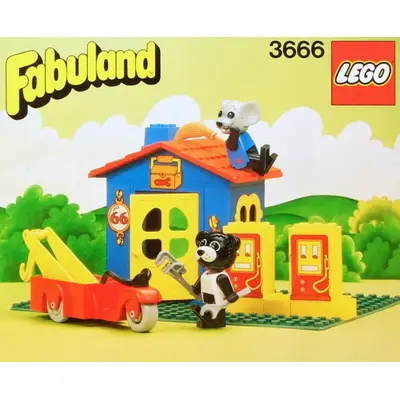 Billy Bear and Mortimer Mouse's  Service Station