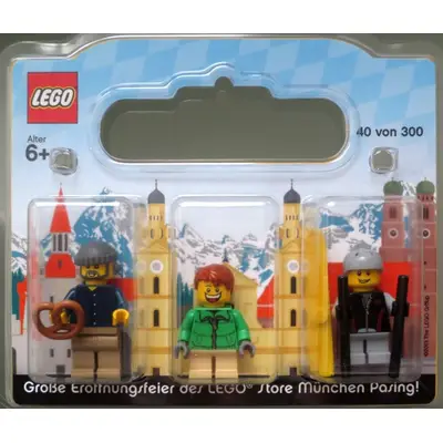 Munich Pasing, Germany, Exclusive Minifigure Pack