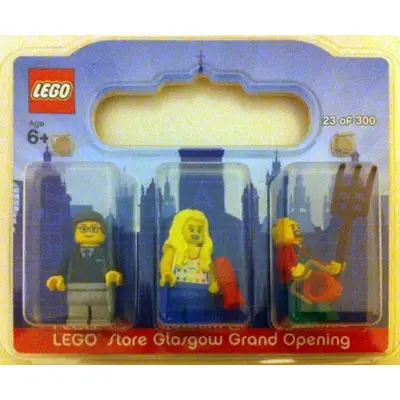 Glasgow, UK Exclusive Minifigure Pack