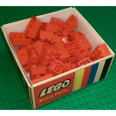 Assorted basic bricks - Red