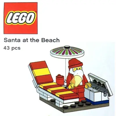 Santa at the Beach
