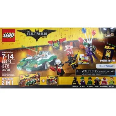 The LEGO Batman Movie Super Pack 2-in-1