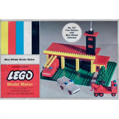 Fire Station with Mini-Wheel Vehicles