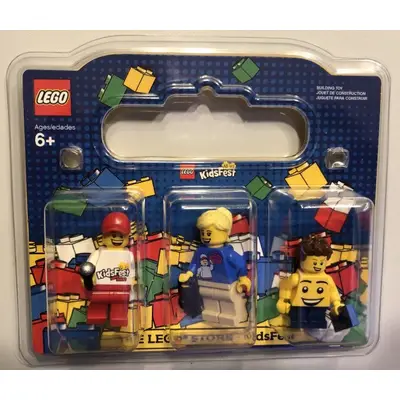 Three Kidsfest minifigures