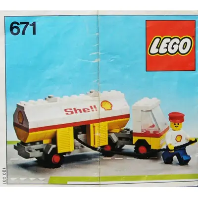 Shell Petrol Tanker