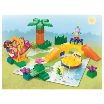 Dora i Boots na Placu Zabaw