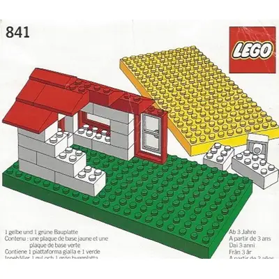 Baseplates, Green and Yellow